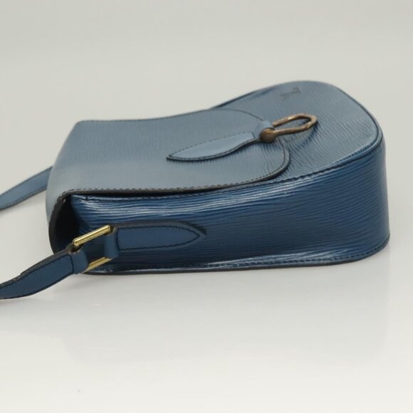 LOUIS VUITTON Epi Saint Cloud GM Shoulder Bag Toledo Blue - Picture 10 of 16